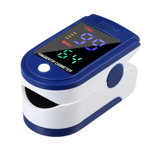 4-Color OLED Display Medical Digital Pulse Oximeter Finger Oximeter Heart Rate Monitor Spo2 Blood Oxygen Saturation Meter Sensor